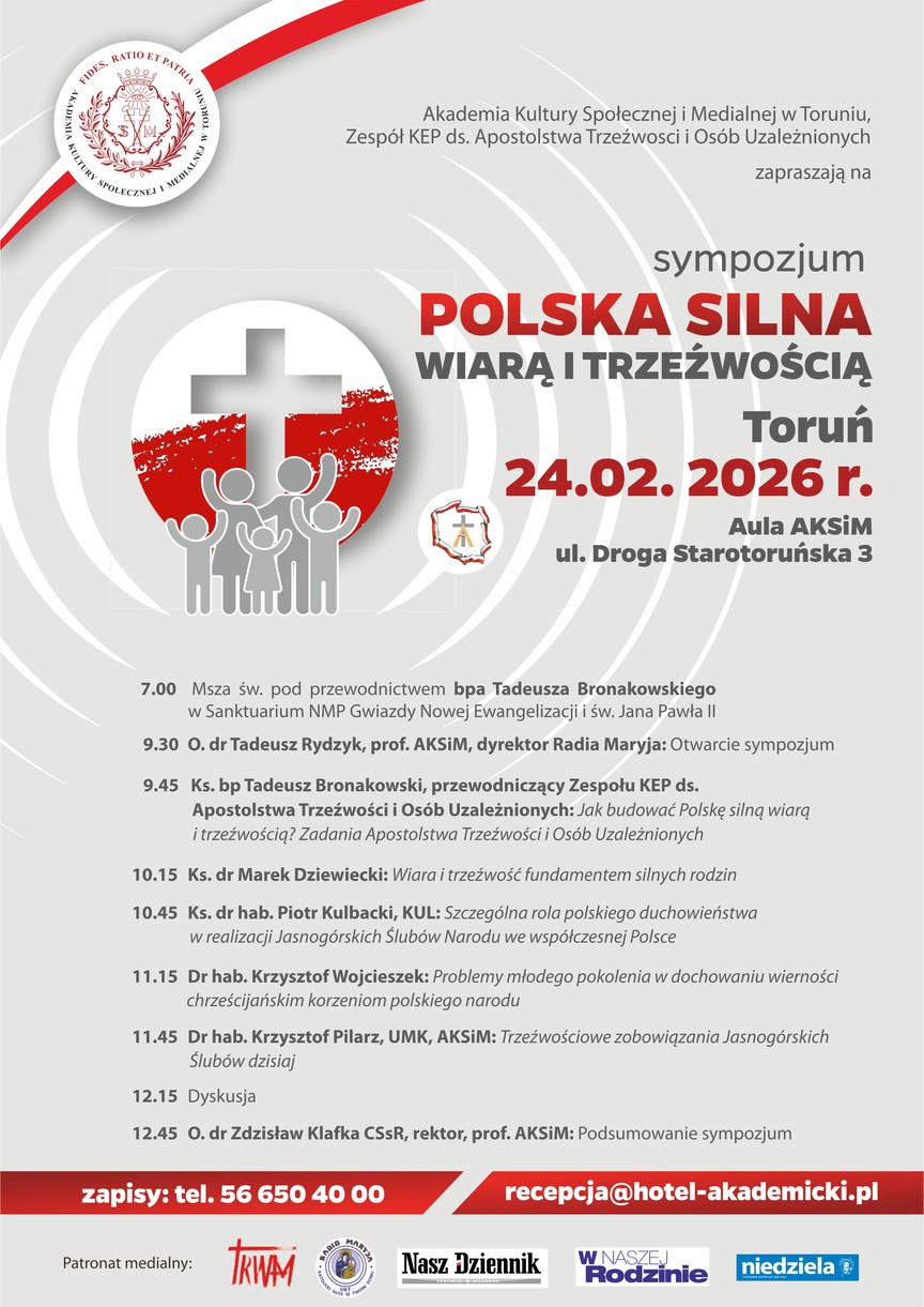 Sympozjum "Polska silna wiarą i trzeźwością"