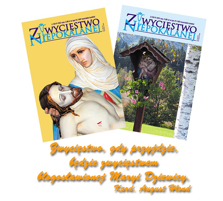 Zasady prenumeraty kwartalnika "Zwycięstwo Niepokalanej"