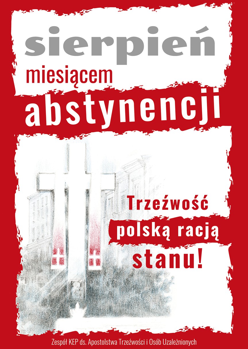 Materiały na sierpień - miesiąc abstynencji 2024